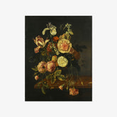 Still Life with Flowers by Jacob van Walscapelle (attributed to) - thumbnail_0_nf_66fc7aa68213847b6f3579dc